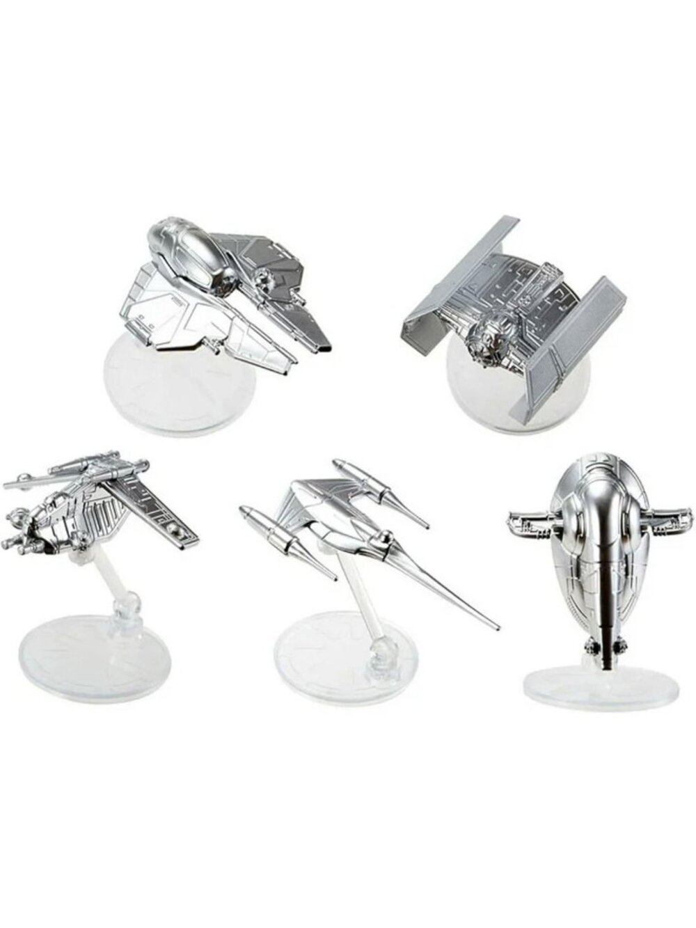 Star Wars Commemorative Hot Wheels Starships 5-Pack | Collectible Toy Set